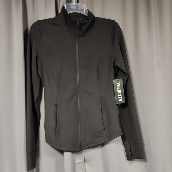 Velocity Women's Charcoal Utility Jacket - Picture 1 of 8
